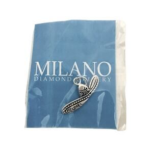 Gray & Black Mexican Sombrero Cozumel pendant